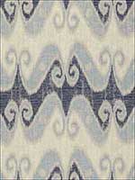 Tali Weave Indigo Fabric 66352 by Schumacher Fabrics for sale at Wallpapers To Go