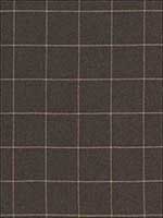 Bancroft Wool Plaid Sable Fabric 66770 by Schumacher Fabrics for sale at Wallpapers To Go