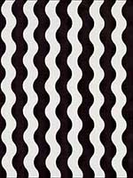 The Wave Black Fabric 69420 by Schumacher Fabrics for sale at Wallpapers To Go