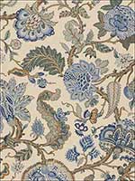 Chalfont Porcelain Fabric 172743 by Schumacher Fabrics for sale at Wallpapers To Go
