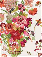 Lansdale Bouquet Summer Fabric 173072 by Schumacher Fabrics for sale at Wallpapers To Go