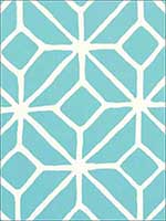 Trellis Print Pool Fabric 174230 by Schumacher Fabrics for sale at Wallpapers To Go