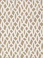 Chain Link Flax Fabric 174492 by Schumacher Fabrics for sale at Wallpapers To Go