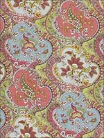 Pickfair Paisley Multi Fabric 175550 by Schumacher Fabrics for sale at Wallpapers To Go