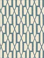 Belvedere Peacock Blue Fabric 176115 by Schumacher Fabrics for sale at Wallpapers To Go
