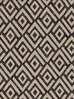Kasai Black Fabric 176320 by Schumacher Fabrics for sale at Wallpapers To Go