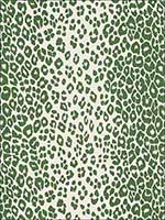 Iconic Leopard Green Fabric 176452 by Schumacher Fabrics for sale at Wallpapers To Go