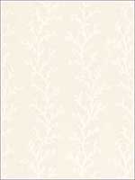 Coral Madras Polar White Ecru Fabric 66330 by Schumacher Fabrics for sale at Wallpapers To Go