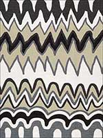 Zig Zag Weave Black Sea Fabric 65331 by Schumacher Fabrics for sale at Wallpapers To Go