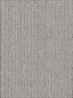 Wesley Ticking Stripe Ebony Fabric 65981 by Schumacher Fabrics for sale at Wallpapers To Go