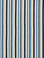 Kiawah Stripe Indigo Fabric 66030 by Schumacher Fabrics for sale at Wallpapers To Go