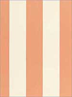 Beaufort Awning Stripe Peche Fabric 66043 by Schumacher Fabrics for sale at Wallpapers To Go