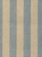 Augustin Linen Stripe Denim Linen Fabric 66073 by Schumacher Fabrics for sale at Wallpapers To Go