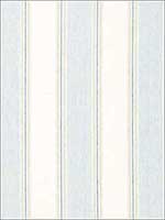 Savannah Linen Stripe Chambray Fabric 66082 by Schumacher Fabrics for sale at Wallpapers To Go