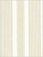 Summerville Linen Stripe Dune Fabric 66093 by Schumacher Fabrics for sale at Wallpapers To Go