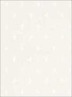 Fleur De Lys Madras Ivory Fabric 66290 by Schumacher Fabrics for sale at Wallpapers To Go
