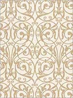 Charleston Wool Madras Taupe Fabric 66300 by Schumacher Fabrics for sale at Wallpapers To Go