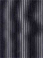 Ostia Stripe Navy And Ivory Fabric 70890 by Schumacher Fabrics for sale at Wallpapers To Go