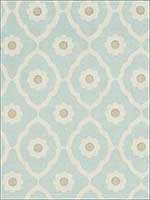 Soundess Aqua Fabric SOUN003 by Schumacher Fabrics for sale at Wallpapers To Go