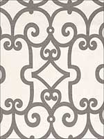 Manor Gate Charcoal Fabric 174153 by Schumacher Fabrics for sale at Wallpapers To Go