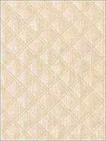 Thayer Quilted Linen Parchment Fabric 62150 by Schumacher Fabrics for sale at Wallpapers To Go