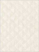 Thayer Quilted Linen Ivory Fabric 62151 by Schumacher Fabrics for sale at Wallpapers To Go