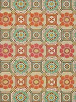 Cloisonne Weave Jewel Fabric 64440 by Schumacher Fabrics for sale at Wallpapers To Go