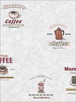 Coffee Words Coffee Pots Wallpaper G12240 by Galerie Wallpaper for sale at Wallpapers To Go