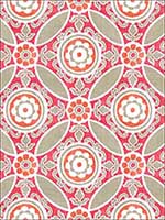 Maya Pink Medallion Wallpaper 274424113 by A Street Prints Wallpaper for sale at Wallpapers To Go