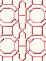 Summer Coral Trellis Wallpaper 274424152 by A Street Prints Wallpaper for sale at Wallpapers To Go