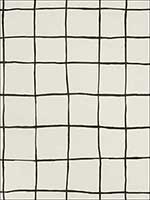 Coquette Ivory Black Wallpaper GWP350318 by Grundworks Wallpaper for sale at Wallpapers To Go
