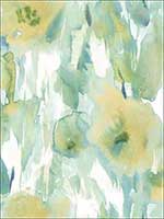 Floral Watercolor Wallpaper AH40404 by Seabrook Wallpaper for sale at Wallpapers To Go
