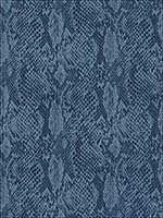 Boa Navy Wallpaper T75170 by Thibaut Wallpaper for sale at Wallpapers To Go