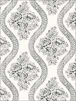 Coverlet Floral Wallpaper MH1597 by York Wallpaper for sale at Wallpapers To Go