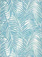 West Palm Turquoise Wallpaper T13119 by Thibaut Wallpaper for sale at Wallpapers To Go