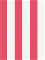 Summer Stripe Raspberry Wallpaper T13136 by Thibaut Wallpaper for sale at Wallpapers To Go