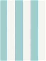Summer Stripe Turquoise Wallpaper T13138 by Thibaut Wallpaper for sale at Wallpapers To Go