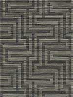 Grasscloth Greek Key Wallpaper TL30200 by Pelican Prints Wallpaper for sale at Wallpapers To Go