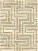 Grasscloth Greek Key Wallpaper TL30203 by Pelican Prints Wallpaper for sale at Wallpapers To Go