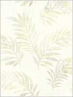 Palm Leaves Gold Wallpaper HK91401 by Wallquest Wallpaper for sale at Wallpapers To Go
