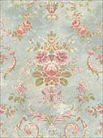 Tapestry Floral Springtime Wallpaper VF30802 by Wallquest Wallpaper for sale at Wallpapers To Go