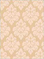 Petite Damask Rosy Wallpaper HC80201 by Wallquest Wallpaper for sale at Wallpapers To Go