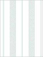 Its Greek to Me Dusty Teal Wallpaper HC81309 by Wallquest Wallpaper for sale at Wallpapers To Go