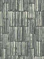 Blocked Texture Charcoal Wallpaper AR30200 by Wallquest Wallpaper for sale at Wallpapers To Go