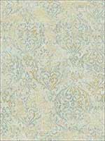 Distressed Damask Sunny Blue Wallpaper AR32003 by Wallquest Wallpaper for sale at Wallpapers To Go