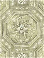 Nouveau Tile Gilded Wallpaper AR32107 by Wallquest Wallpaper for sale at Wallpapers To Go