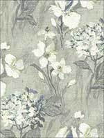 Windblown Florals Whisper Wallpaper AR32302 by Wallquest Wallpaper for sale at Wallpapers To Go