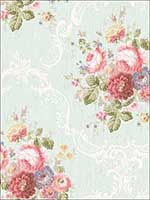 Garden Cameo Springtime Wallpaper FS50004 by Wallquest Wallpaper for sale at Wallpapers To Go