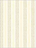 Spring Stripe Golden Wallpaper FS50101 by Wallquest Wallpaper for sale at Wallpapers To Go