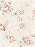 Garden Trail Blush Wallpaper FS50211 by Wallquest Wallpaper for sale at Wallpapers To Go